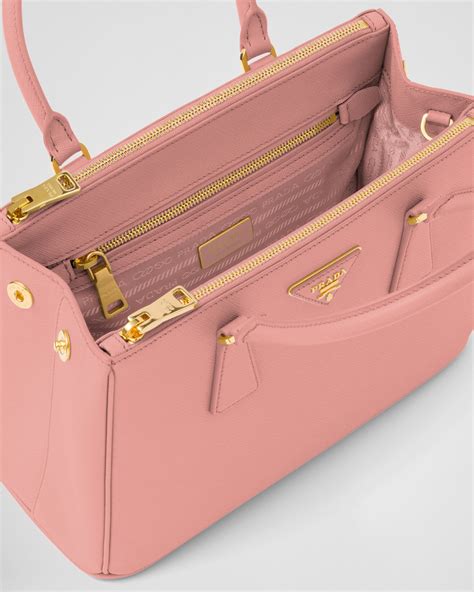 Petal Pink Medium Prada Galleria Saffiano leather bag 